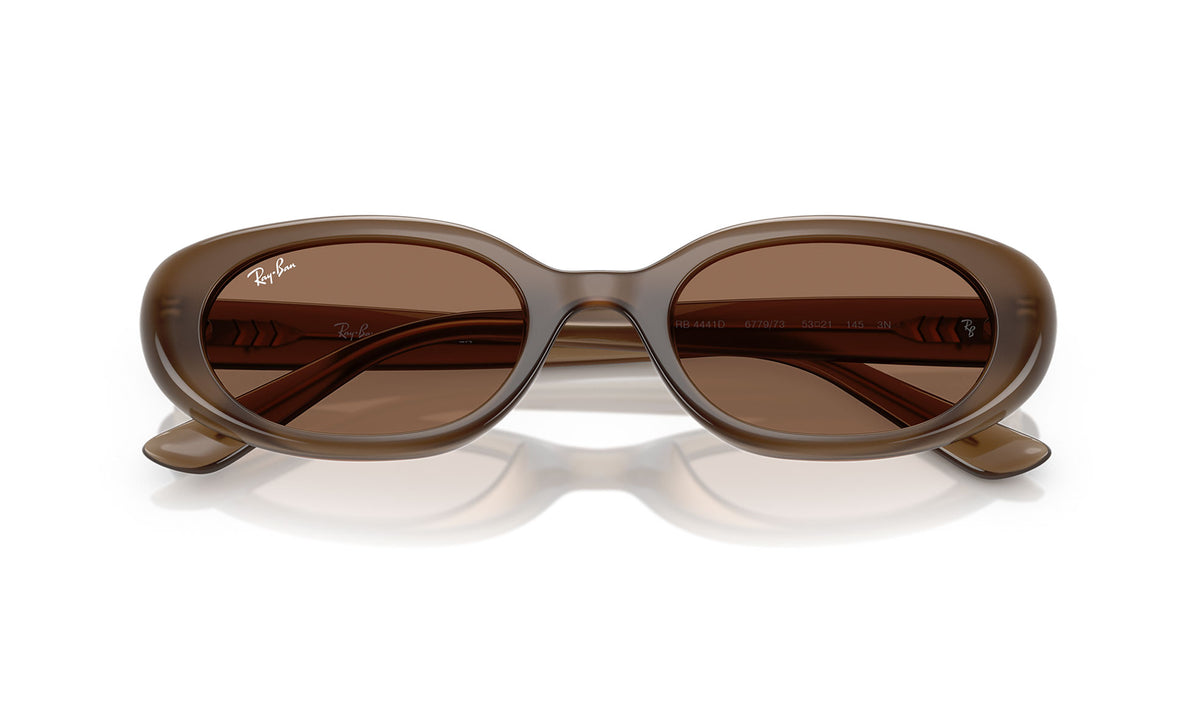 Ray-Ban RB4441D Sunglasses - Opal Brown / Dark Brown