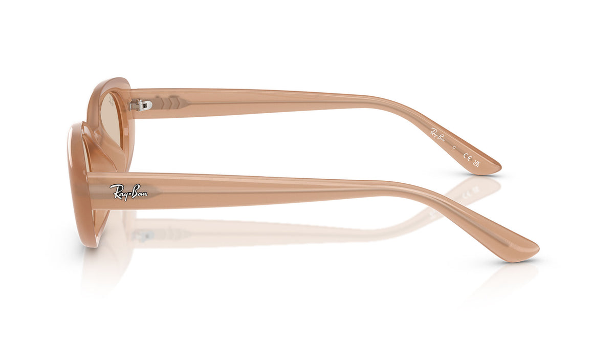 Ray-Ban RB4441D Sunglasses - Opal Beige / Light Brown