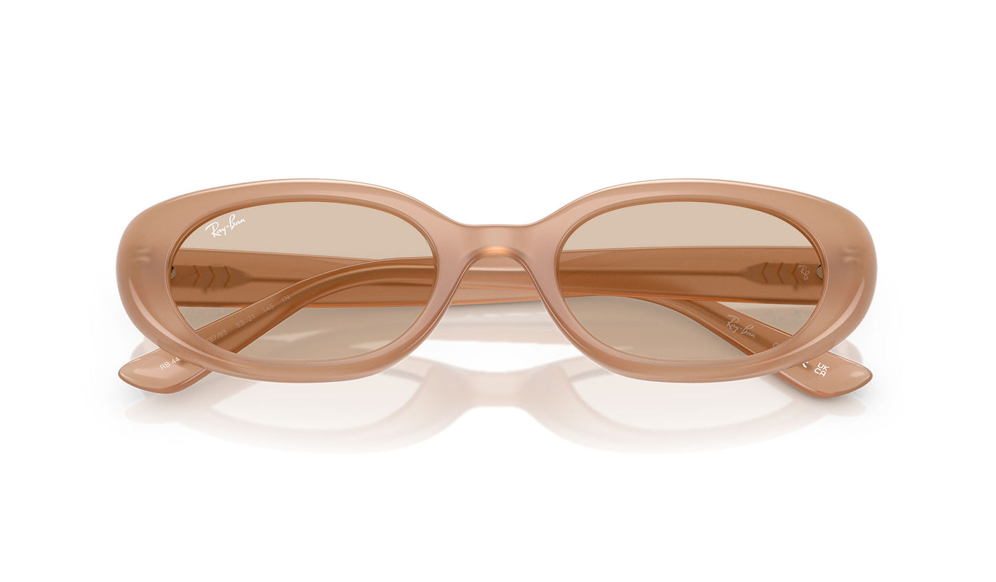 Ray-Ban RB4441D Sunglasses - Opal Beige / Light Brown