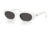 Ray-Ban RB4441D Sunglasses - White / Dark Grey