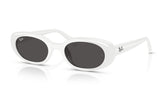 Ray-Ban RB4441D Sunglasses - White / Dark Grey