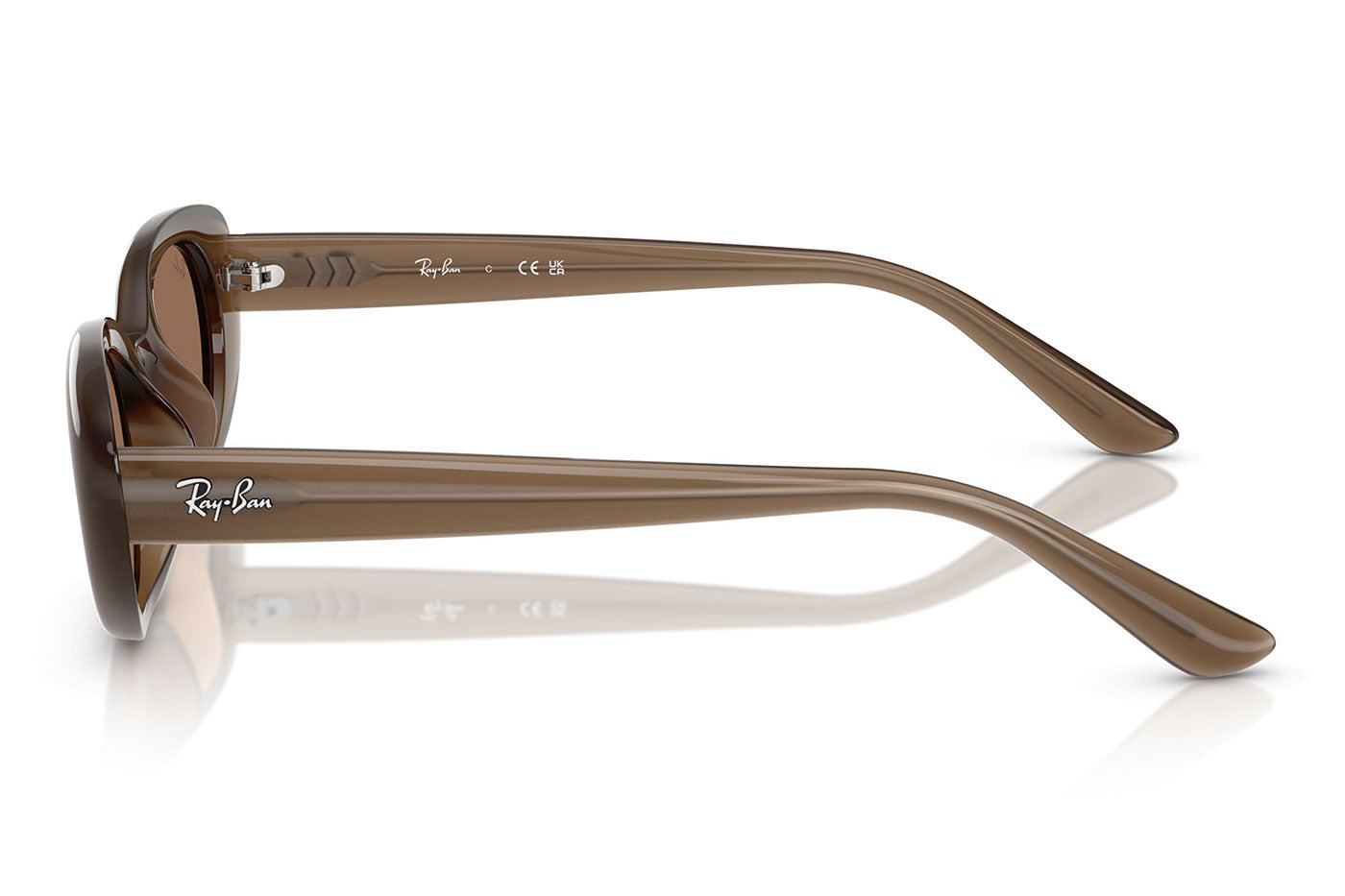Ray-Ban RB4441D Sunglasses - Opal Brown / Dark Brown