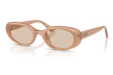 Ray-Ban RB4441D Sunglasses - Opal Beige / Light Brown