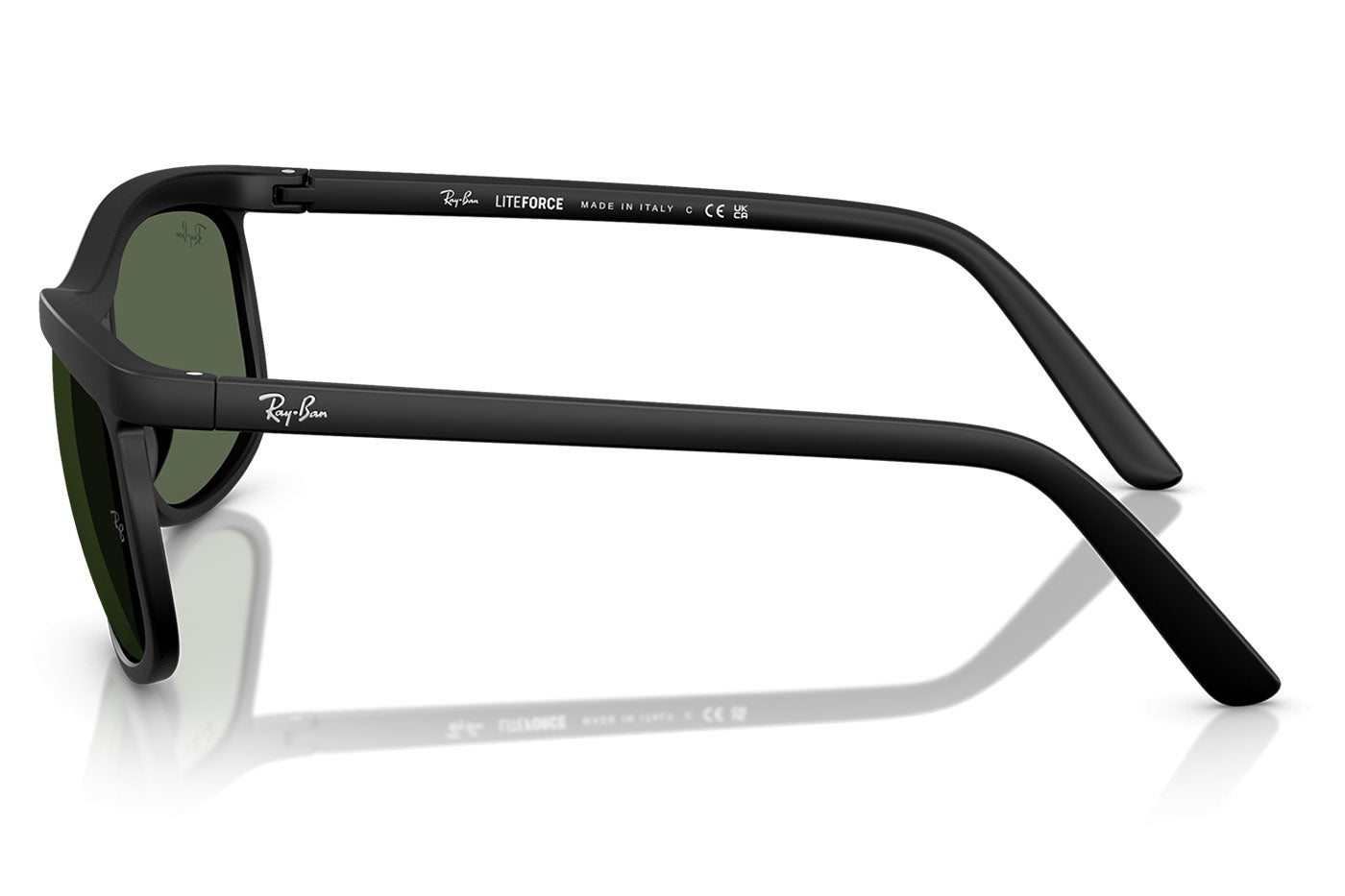 Ray-Ban RB4452 Sunglasses - Sand Black / Dark Green