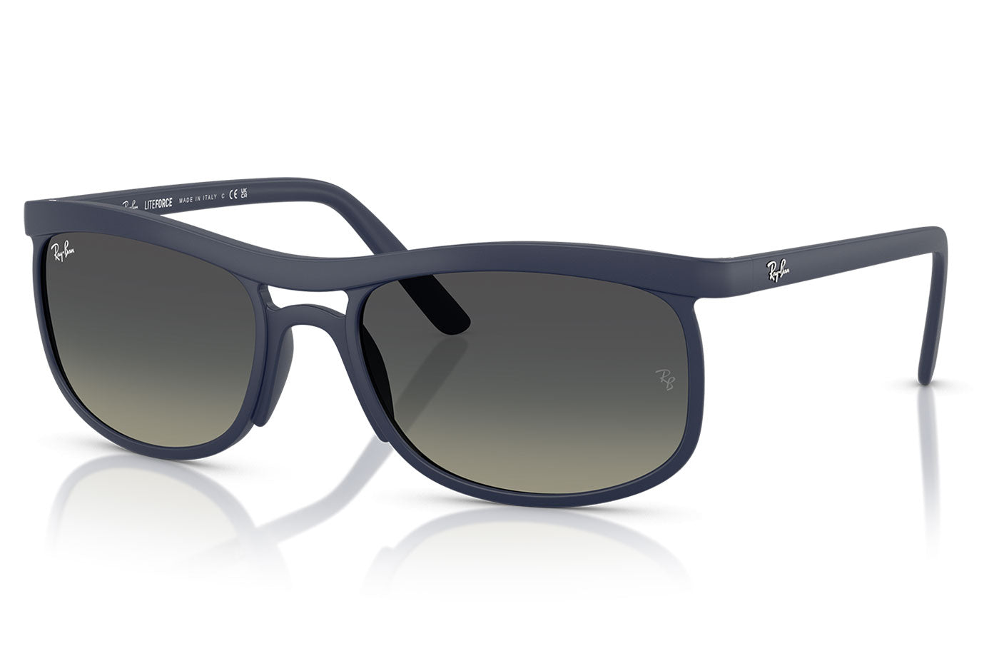 Ray-Ban RB4452 Sunglasses - Sand Dark Blue / Gradient Grey