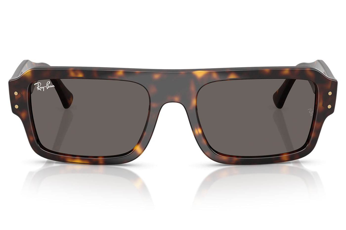 Ray-Ban RB4454 Lukas Sunglasses - Havana / Dark Grey