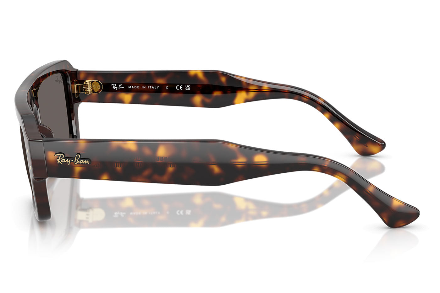 Ray-Ban RB4454 Lukas Sunglasses - Havana / Dark Grey