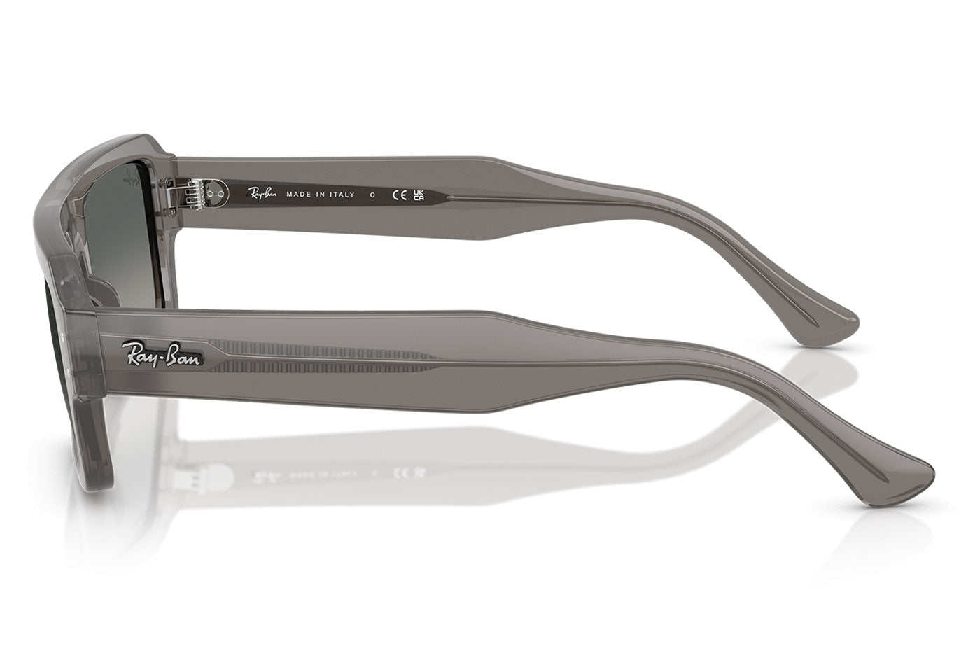 Ray-Ban RB4454 Lukas Sunglasses - Transparent Grey / Gradient Grey