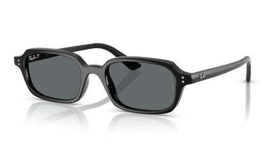 Ray-Ban RB4455 Zuri Sunglasses - Black / Dark Grey Polar