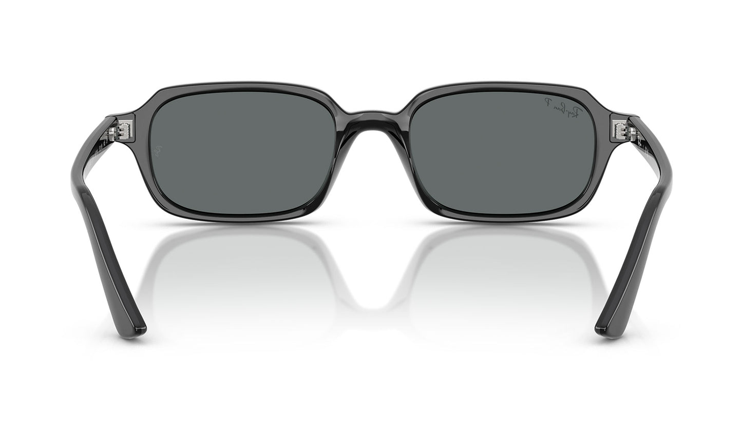 Ray-Ban RB4455 Zuri Sunglasses - Black / Dark Grey Polar