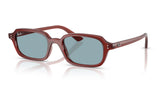 Ray-Ban RB4455 Zuri Sunglasses - Rosty Brown / Blue