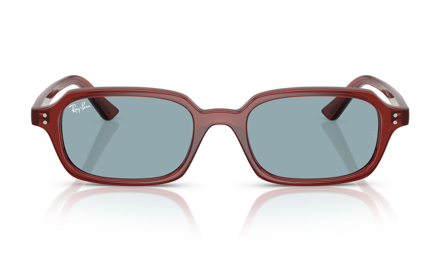 Ray-Ban RB4455 Zuri Sunglasses - Rosty Brown / Blue