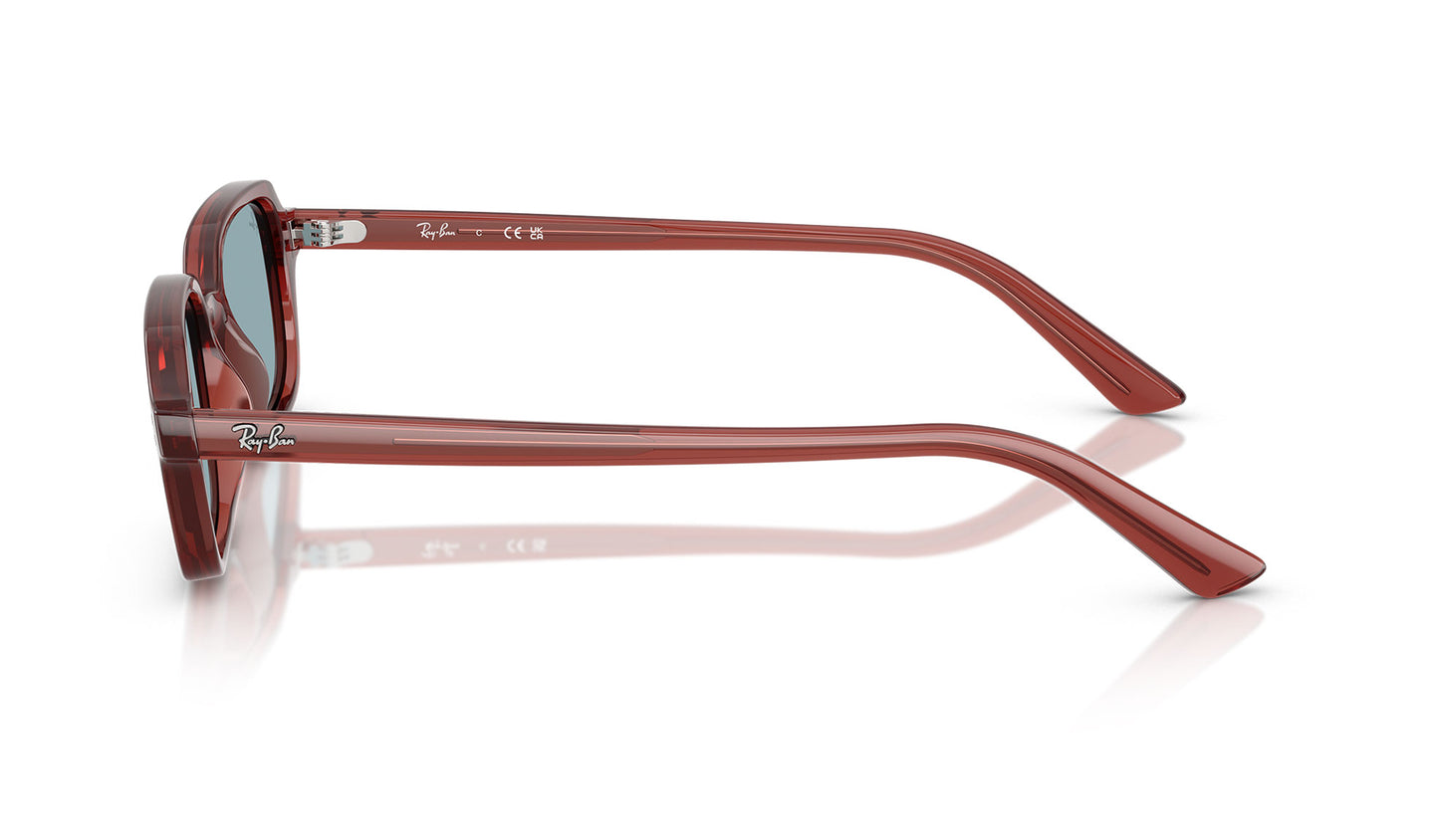 Ray-Ban RB4455 Zuri Sunglasses - Rosty Brown / Blue