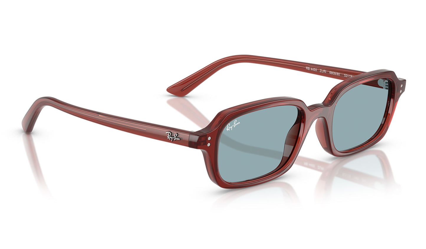 Ray-Ban RB4455 Zuri Sunglasses - Rosty Brown / Blue