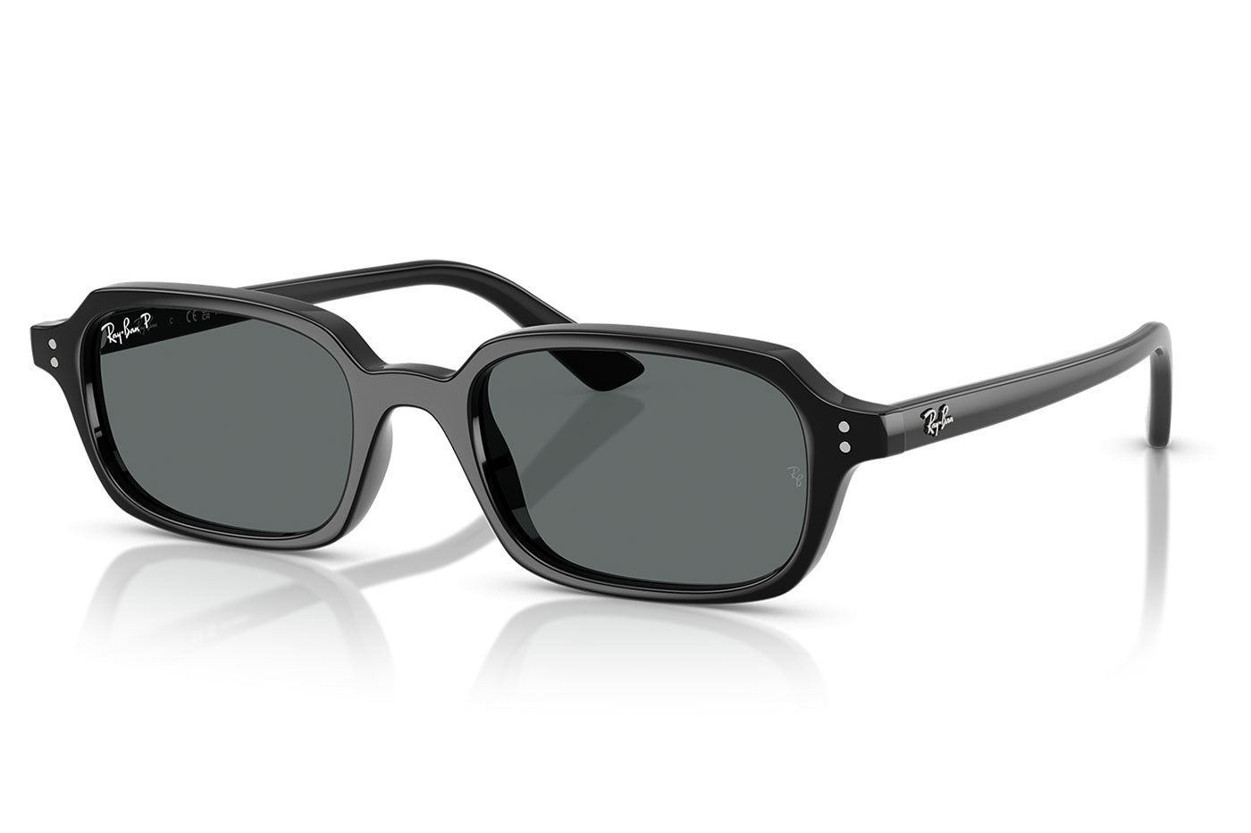 Ray-Ban RB4455 Zuri Sunglasses - Black / Dark Grey Polar