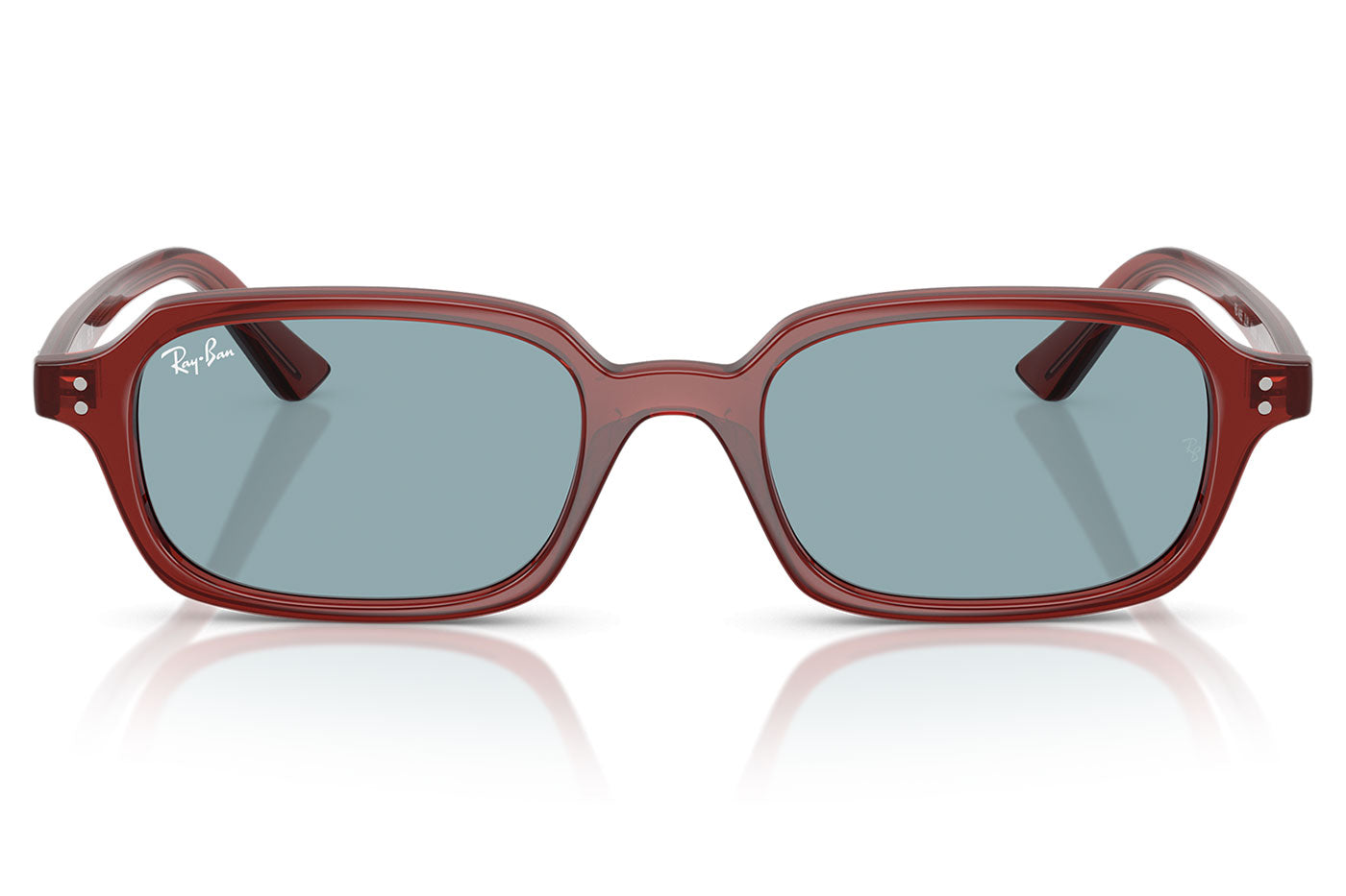 Ray-Ban RB4455 Zuri Sunglasses - Rosty Brown / Blue