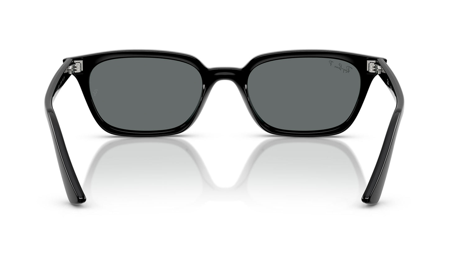 Ray-Ban RB4456 Zaya Sunglasses - Black / Dark Grey Polar