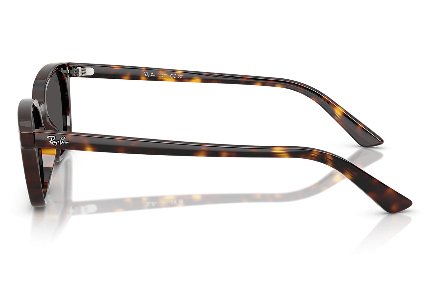 Ray-Ban RB4456 Zaya Sunglasses - Havana / Dark Grey