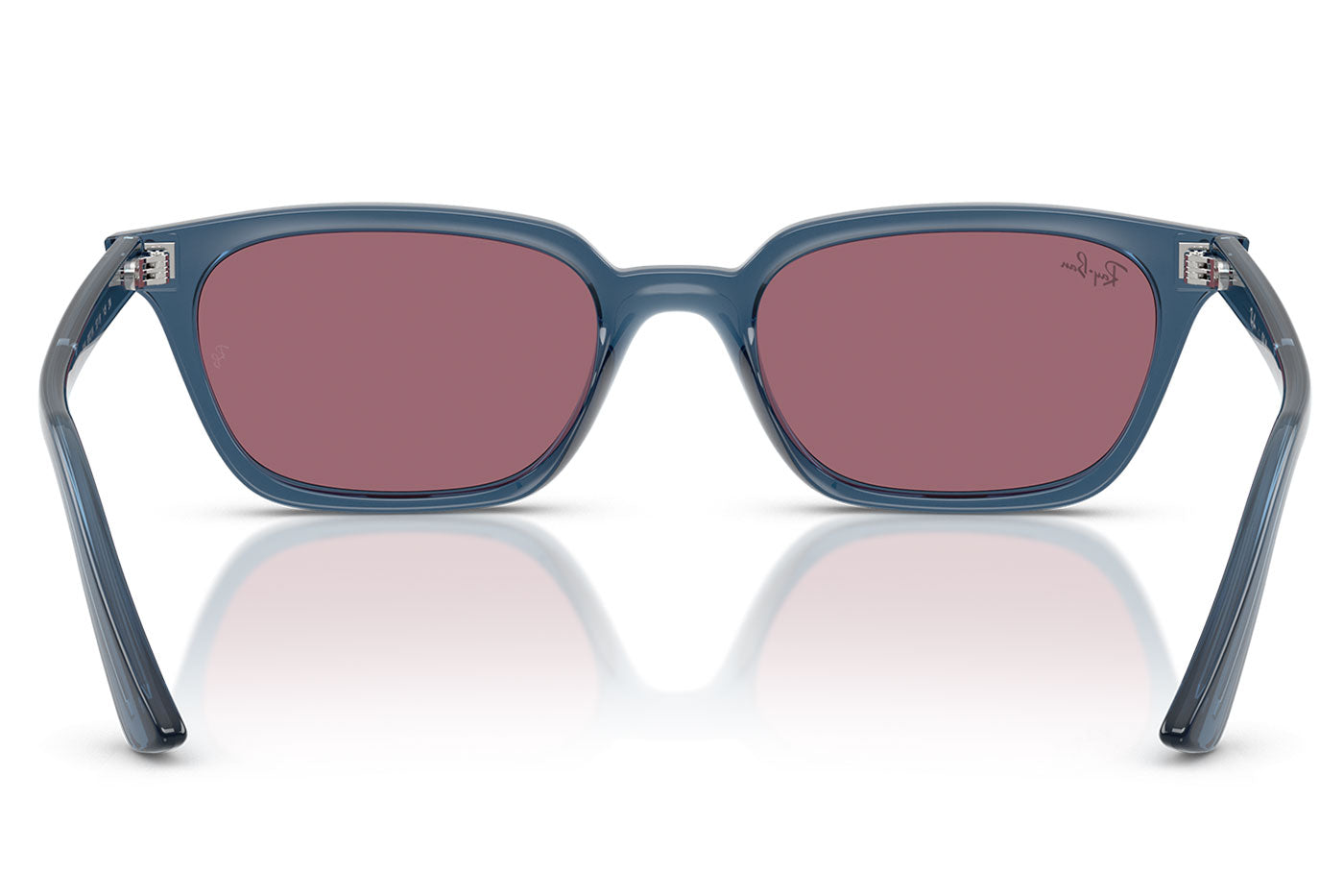 Ray-Ban RB4456 Zaya Sunglasses - Light Blue / Violet