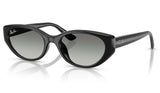 Ray-Ban RB4457D Sunglasses - Black / Grey Gradient