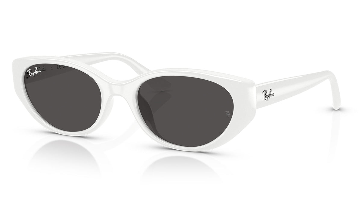 Ray-Ban RB4457D Sunglasses - White / Dark Grey
