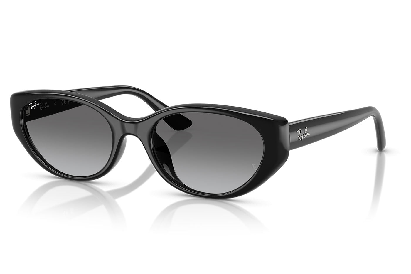 Ray-Ban RB4457D Sunglasses - Black / Grey Gradient