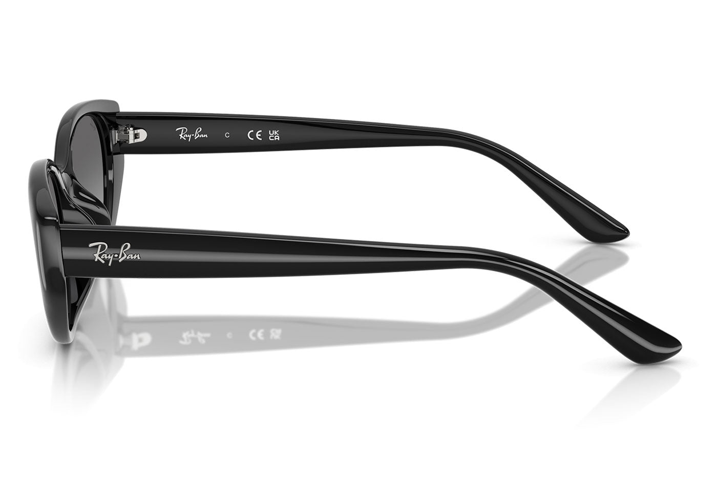 Ray-Ban RB4457D Sunglasses - Black / Grey Gradient
