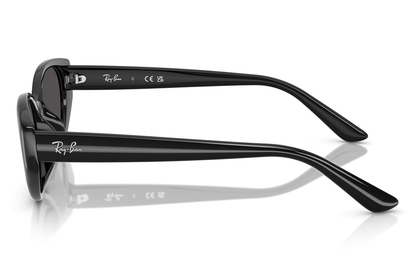 Ray-Ban RB4457D Sunglasses - Black / Dark Grey