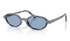Ray-Ban RB4472 Khal Sunglasses - Dark Grey Havana / Blue