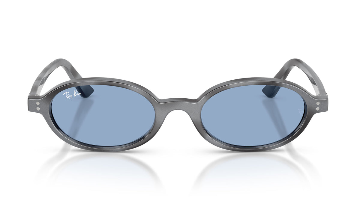Ray-Ban RB4472 Khal Sunglasses - Dark Grey Havana / Blue