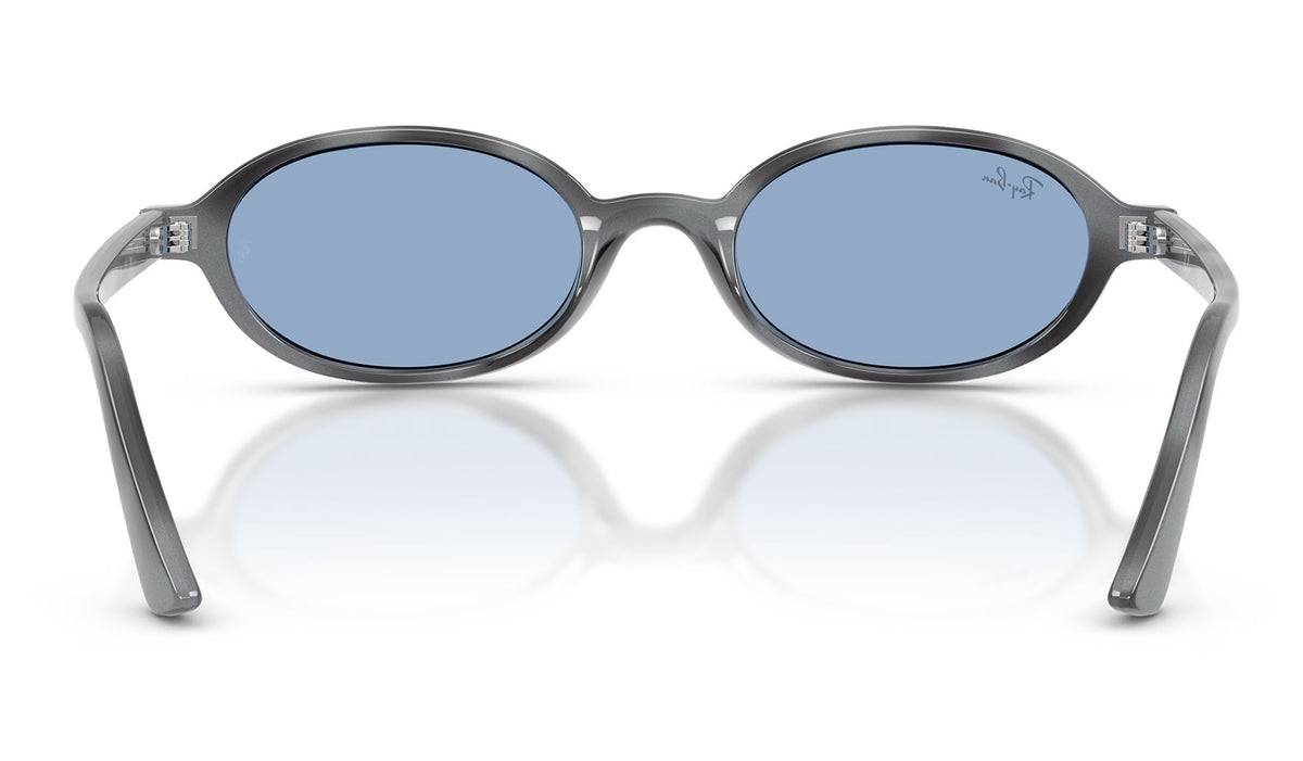Ray-Ban RB4472 Khal Sunglasses - Dark Grey Havana / Blue
