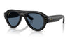 Ray-Ban RB4925 Aviator Puffer Sunglasses - Black / Dark Blue