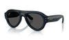 Ray-Ban RB4925 Aviator Puffer Sunglasses - Transparent Dark Blue / Ultra Black