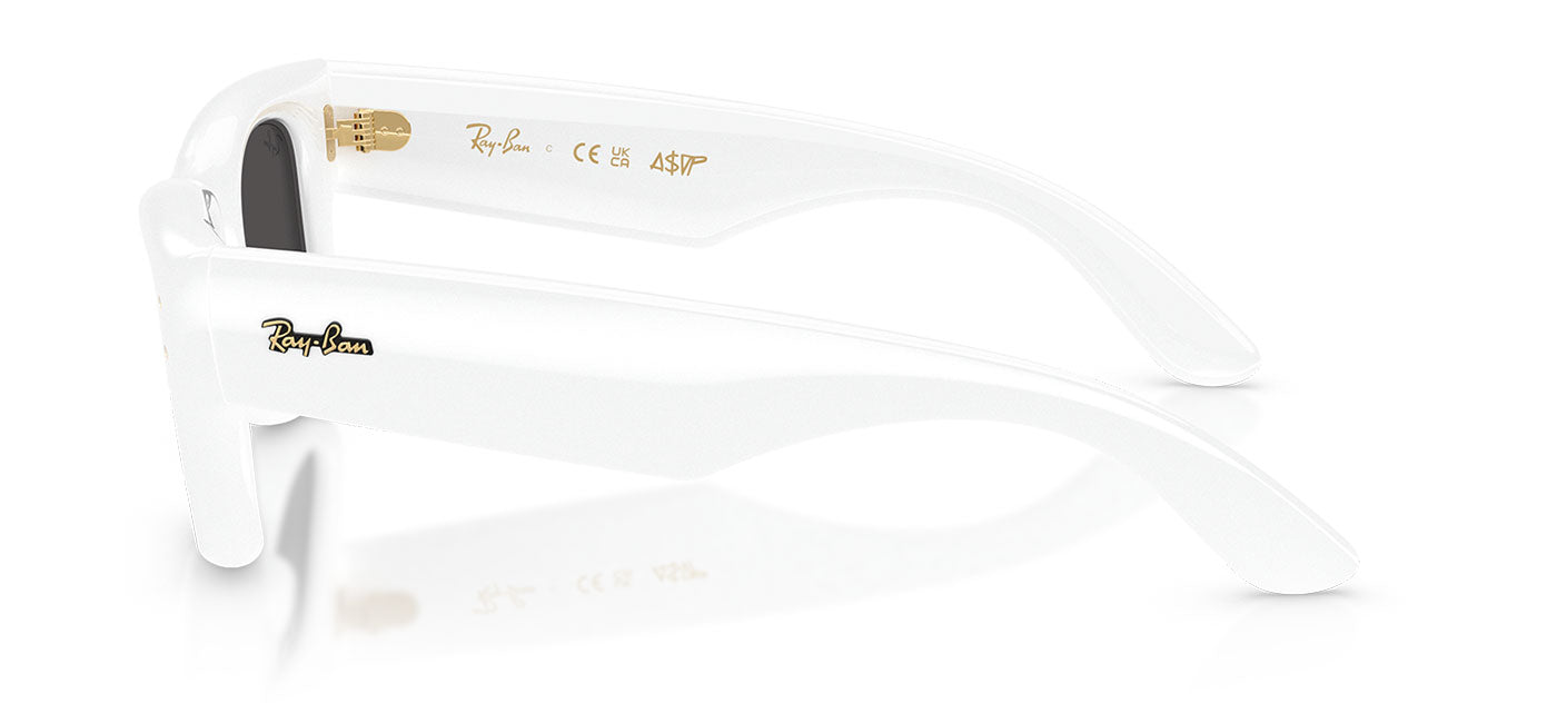 Ray-Ban RB4940 Wayfarer Puffer Sunglasses - White / Ultra Black