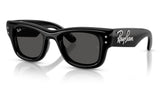 Ray-Ban RB4940B Wayfarer Puffer Crystal Edition Sunglasses - Black / Ultra Black