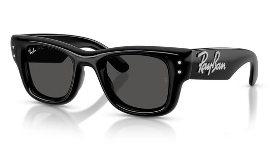 Ray-Ban RB4940B Wayfarer Puffer Crystal Edition Sunglasses - Black / Ultra Black