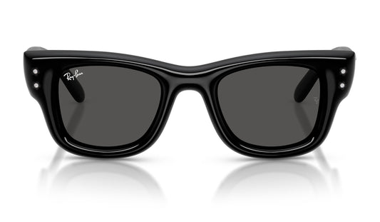 Ray-Ban RB4940B Wayfarer Puffer Crystal Edition Sunglasses - Black / Ultra Black