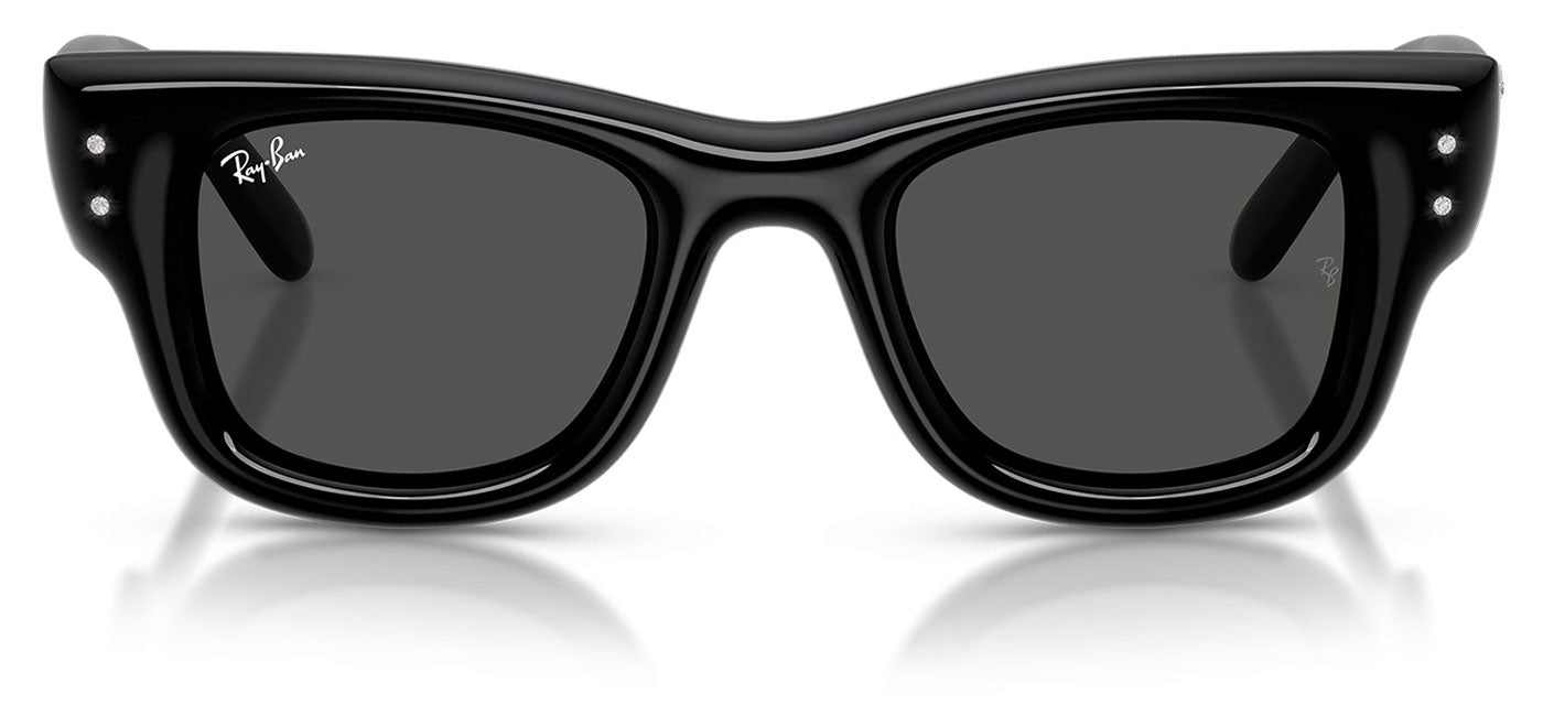 Ray-Ban RB4940B Wayfarer Puffer Crystal Edition Sunglasses - Black / Ultra Black