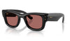 Ray-Ban RB4940 Wayfarer Puffer Sunglasses - Black / Dark Violet