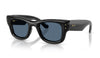 Ray-Ban RB4940 Wayfarer Puffer Sunglasses - Black / Dark Blue