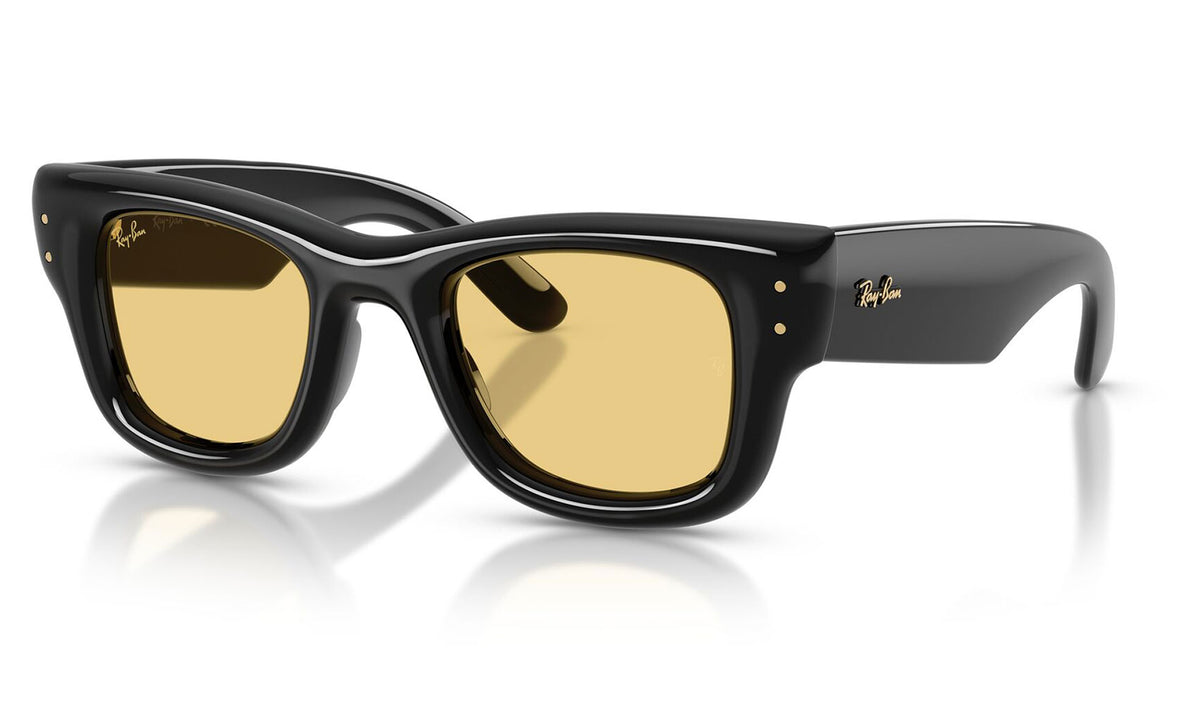 Ray-Ban RB4940 Wayfarer Puffer Sunglasses - Black / Yellow