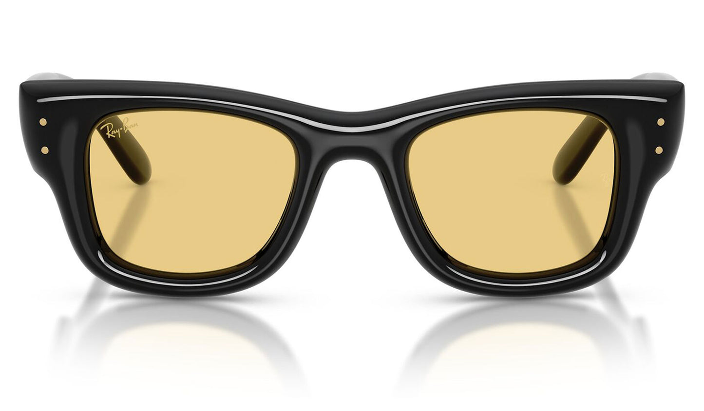 Ray-Ban RB4940 Wayfarer Puffer Sunglasses - Black / Yellow