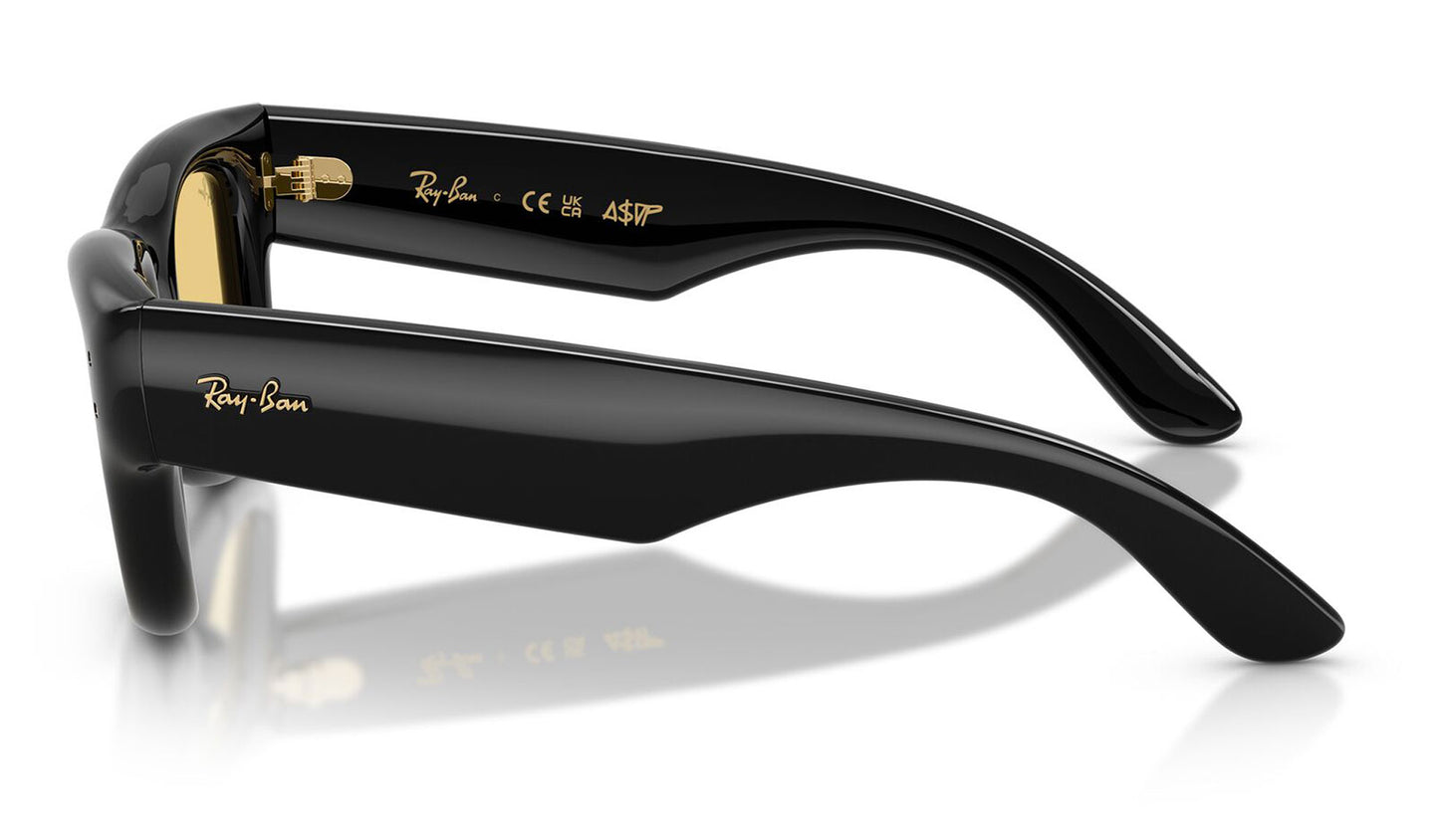 Ray-Ban RB4940 Wayfarer Puffer Sunglasses - Black / Yellow