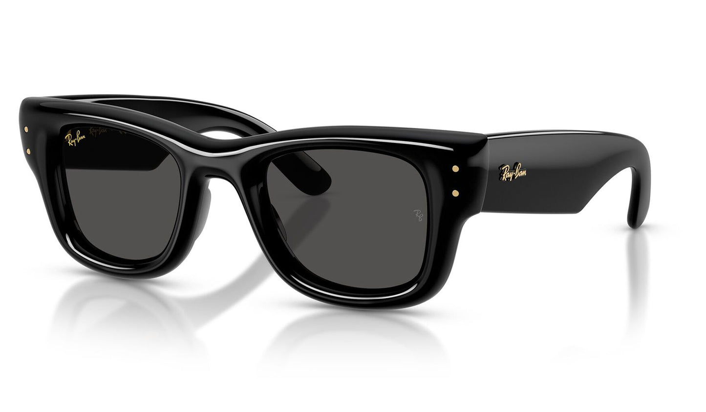 Ray-Ban RB4940 Wayfarer Puffer Sunglasses - Black / Ultra Black