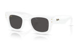 Ray-Ban RB4940 Wayfarer Puffer Sunglasses - White / Ultra Black