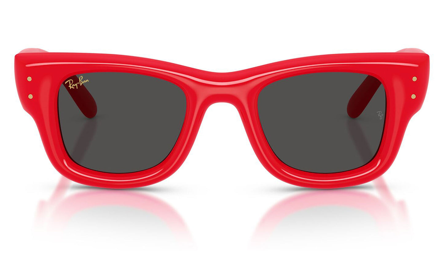 Ray-Ban RB4940 Wayfarer Puffer Sunglasses - Red / Ultra Black