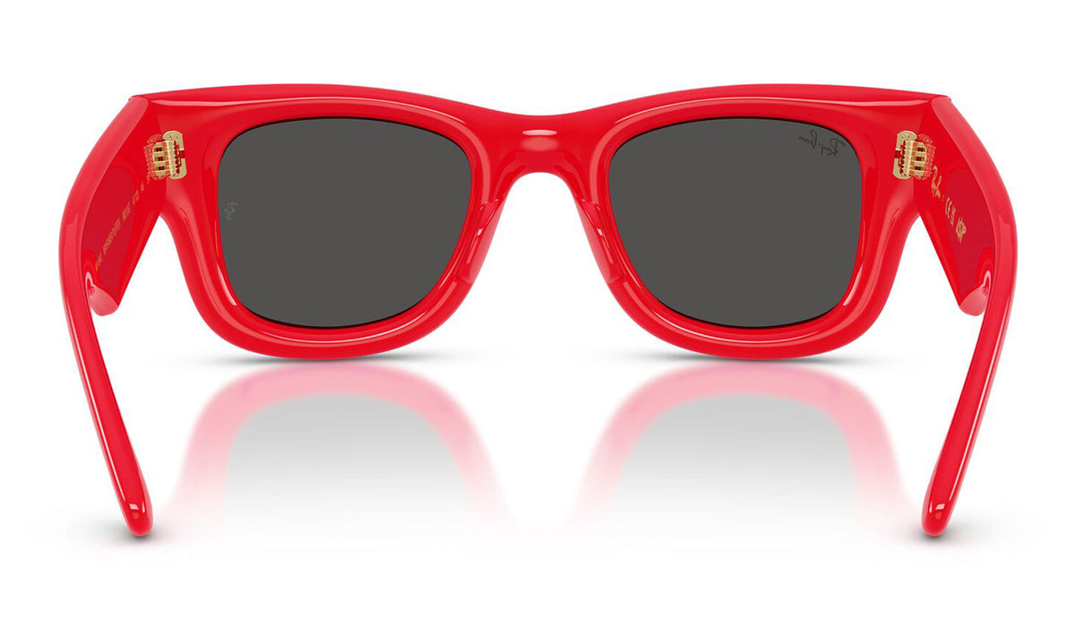 Ray-Ban RB4940 Wayfarer Puffer Sunglasses - Red / Ultra Black