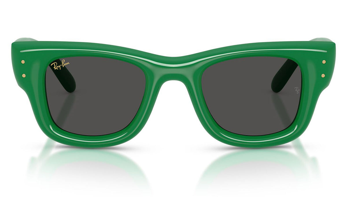 Ray-Ban RB4940 Wayfarer Puffer Sunglasses - Green / Ultra Black