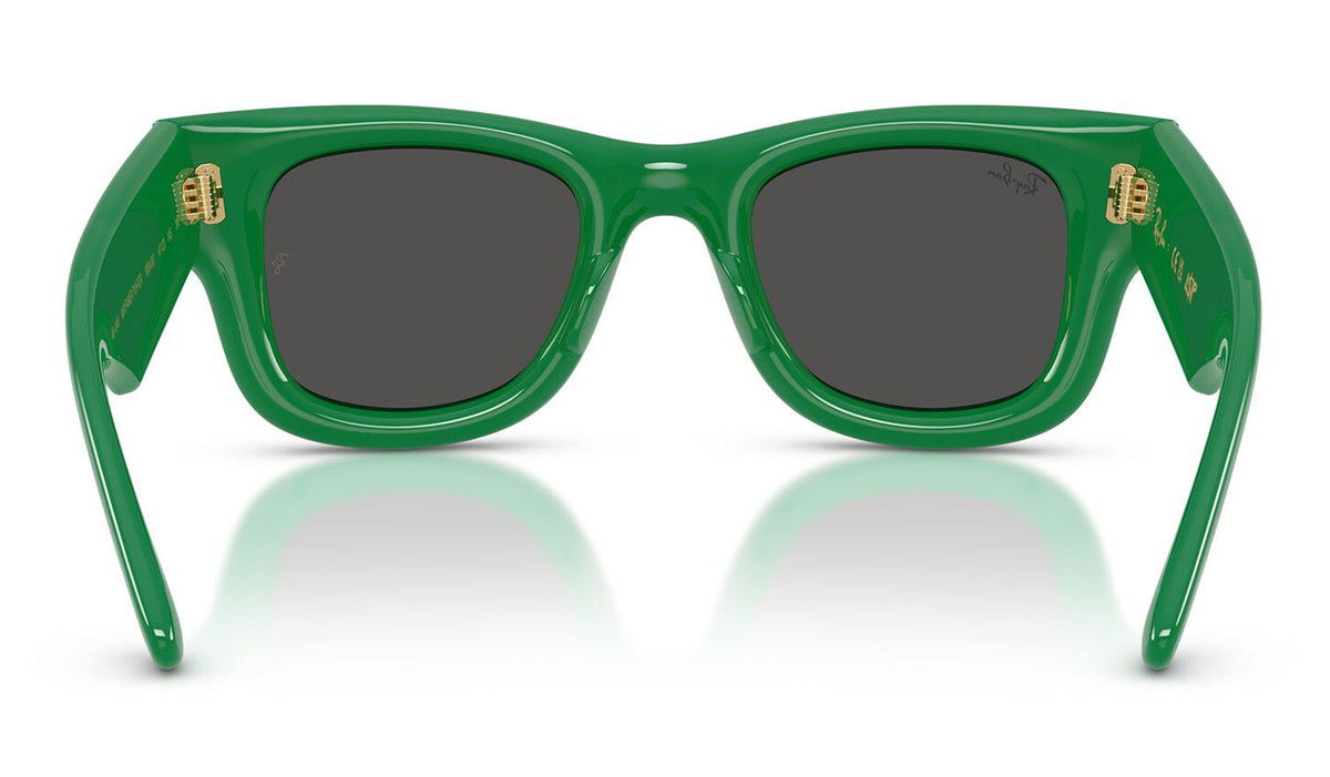 Ray-Ban RB4940 Wayfarer Puffer Sunglasses - Green / Ultra Black