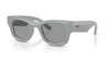 Ray-Ban RB4940 Wayfarer Puffer Sunglasses - Solid Grey / Grey